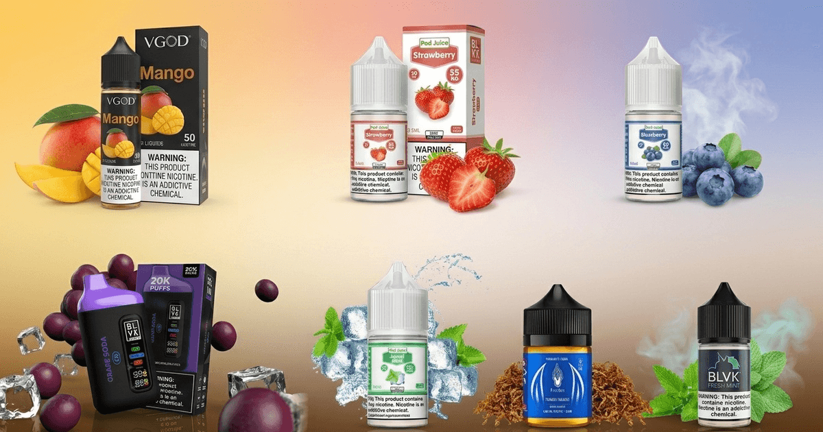 Vape Liquid Flavors in 2026: Top Choices, Tastes & What to Know